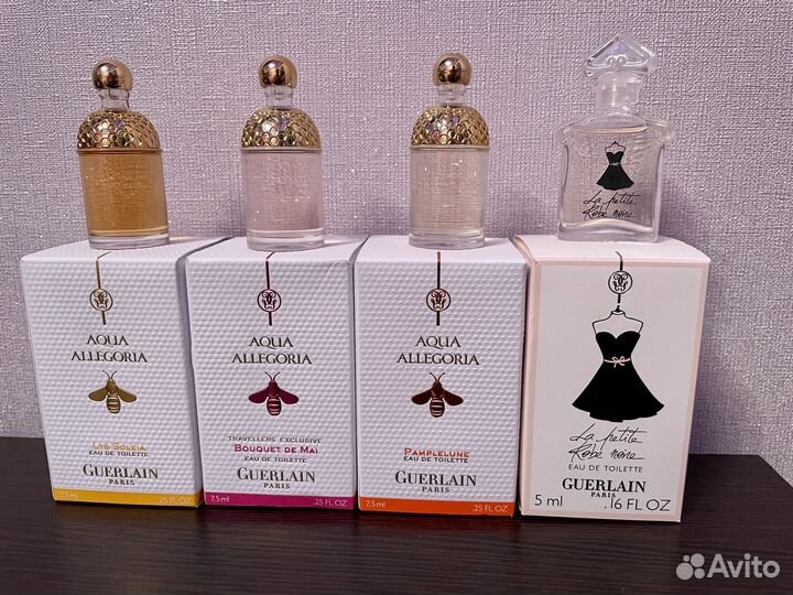 Наборы Cartier, Guerlain, Moschino, N Ricci
