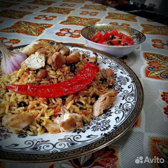 Домашняя еда на заказ. Плов узбекский
