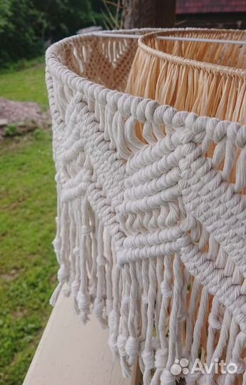 Абажур макраме