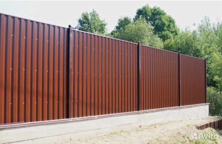 Установка заборов под ключ