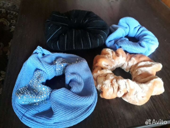 Резиночки для волос ручной работы