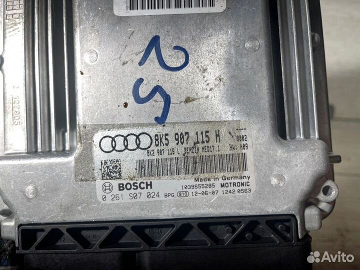 Блок управления двигателем 8K5907115H Audi A4 B8