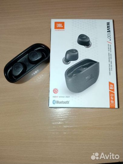 Безпроводные наушники TWS JBL Wave 100TWS