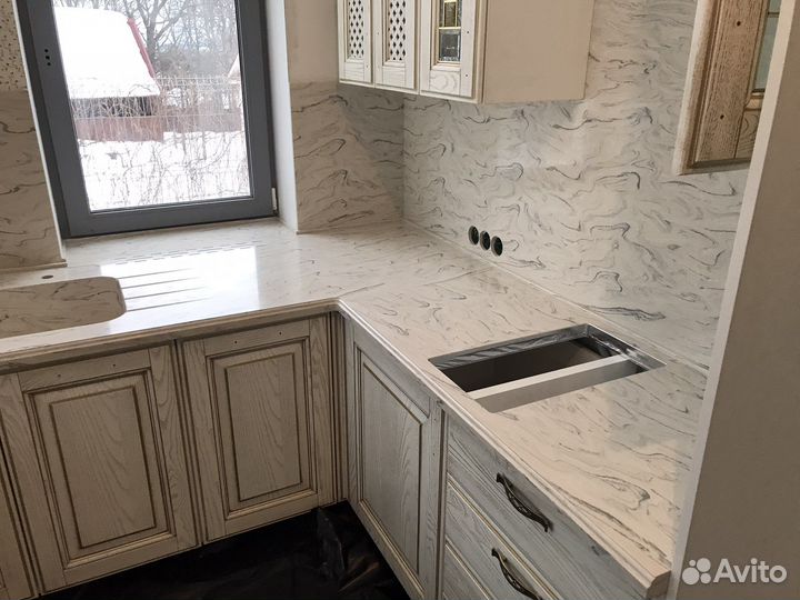 Изготовление столешниц из искусственного камня