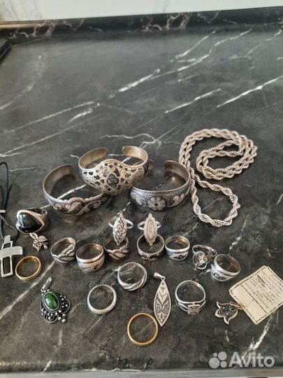 Серебряные украшения СССР