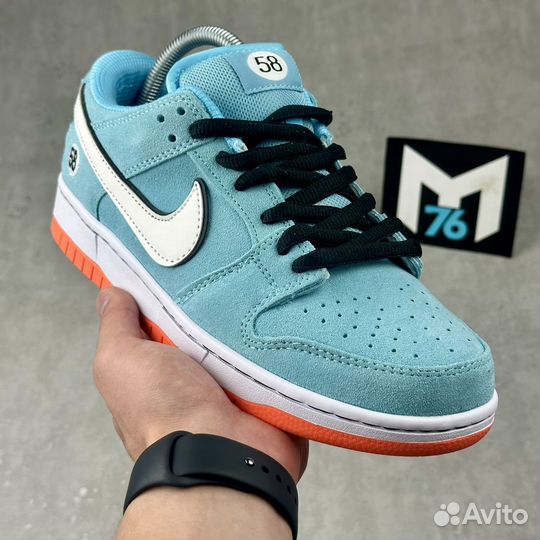 Кроссовки Nike Sb dunk low club 58 gulf