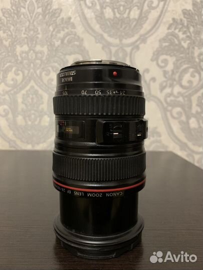 Объектив canon ef 24 105mm f 4l is usm