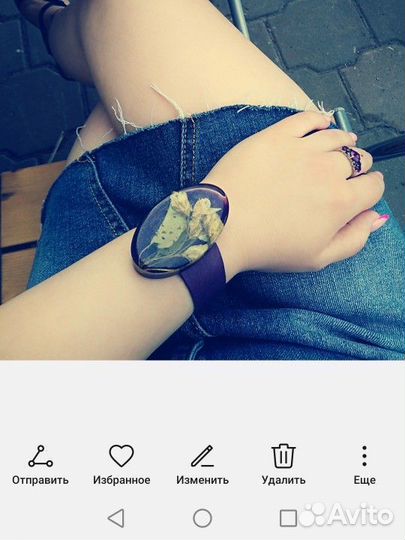 Браслет эпоксидная смола