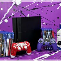 Sony playstation 4 / 130 Игр в подарок