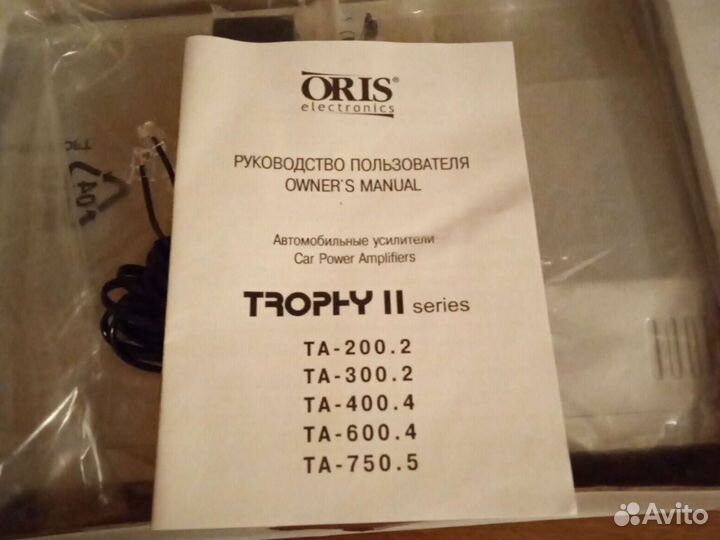 Автомобильный усилитель Oris та-750. 5
