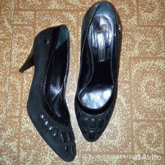 Туфли женские 37 размер натуральная замша