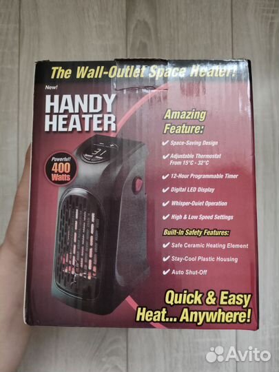 Обогреватель электрический новый