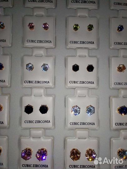 Новые серьги гвоздики