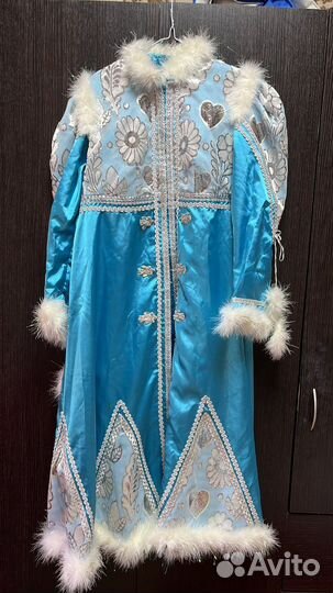 Костюм снегурочки взрослый