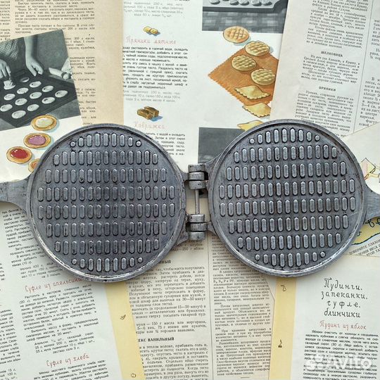 Вафельница СССР форма для выпечки