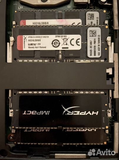 Оперативная память для ноутбука ddr3l Kingston 8Gb