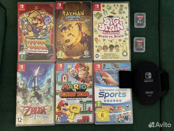 Игры для nintendo switch катриджи