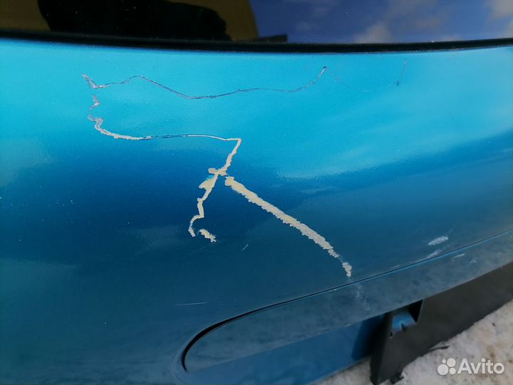 Дверь 5-я (дверь багажника) Peugeot 207 WC