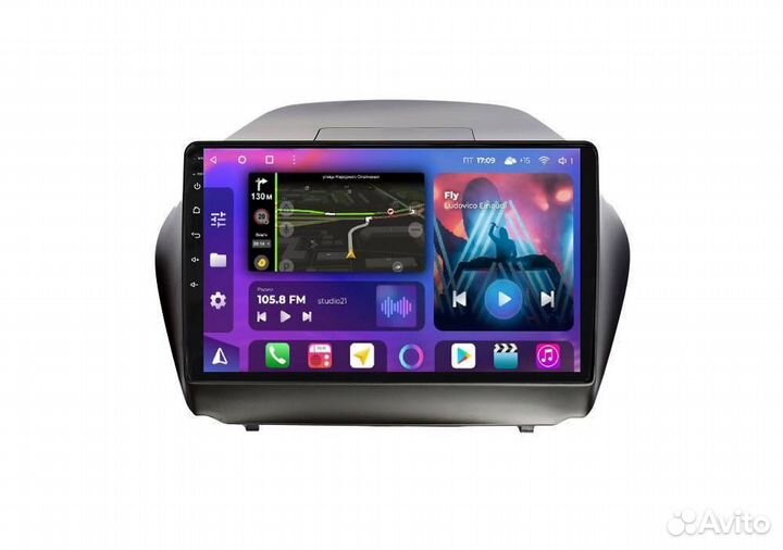 Штатная магнитола для Hyundai ix35 на Android