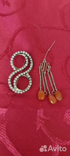 Брошь винтаж СССР