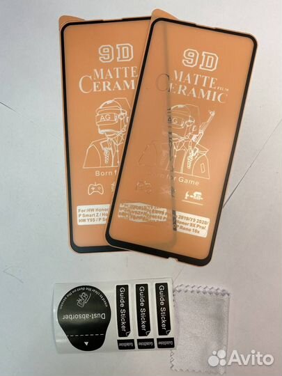 Защитное стекло huawei P Smart Z матовое керамика