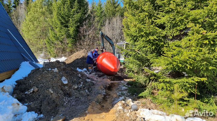 Септик за день