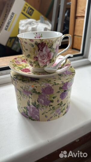 Чашка с блюдцем