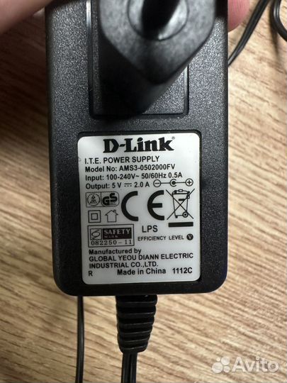 Wifi роутер D link