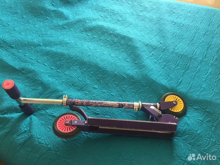 Самокат детский двухколесный бу