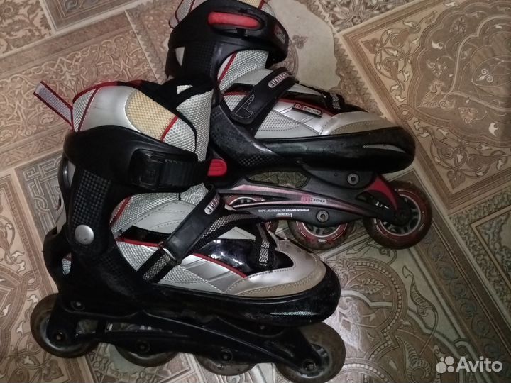 Роликовые коньки раздвижные 35-38
