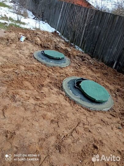 Септик из бетонных колец, Дренаж участка