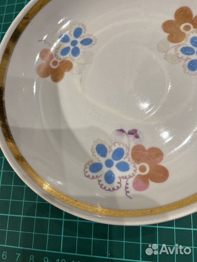 Блюдце гигант дулево