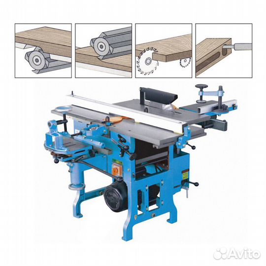 Комбинированный деревообрабатывающий станок
