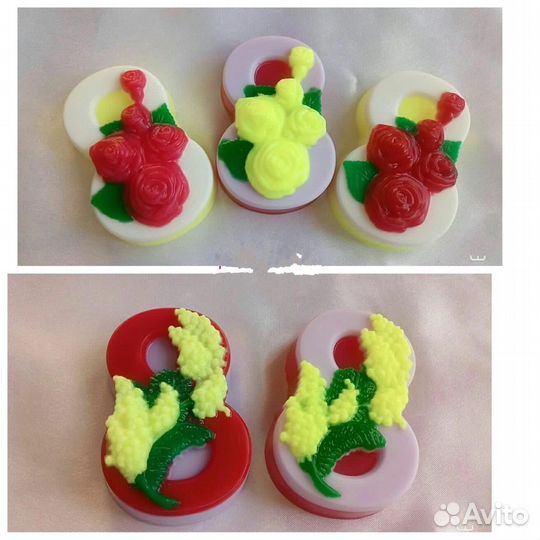 Подарки на 8 марта, мыло ручной работы