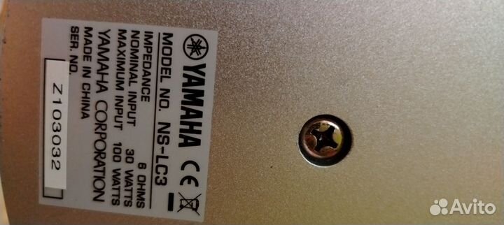 Акустические колонки yamaha