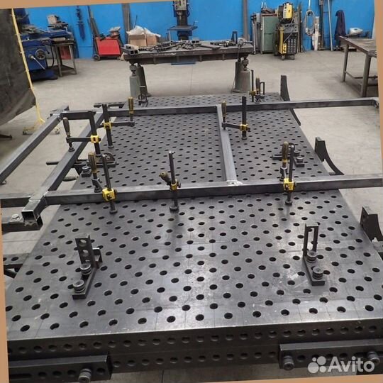 Сварочный 3D стол 1500х1000х100 толщиной 10 мм