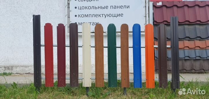 Металлический штакетник