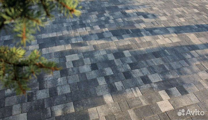 Тротуарная плитка Выбор, старый город, все цвета