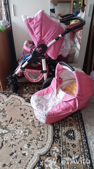 Прогулочная коляска зимняя бу