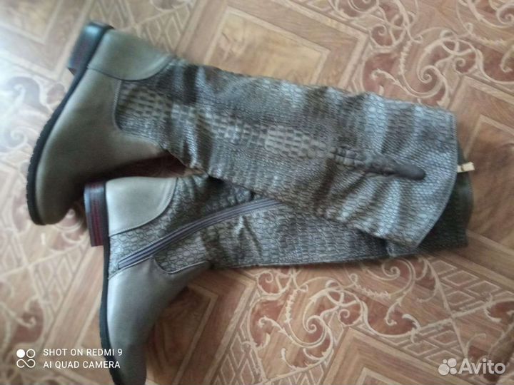 Сапоги демисезонные женские