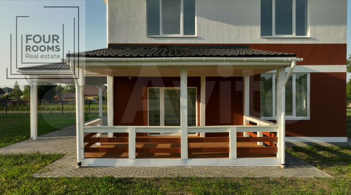 Коттедж 209,6 м² на участке 12 сот.