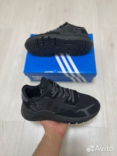 Кроссовки Adidas Nite Jogger Black (41-45)