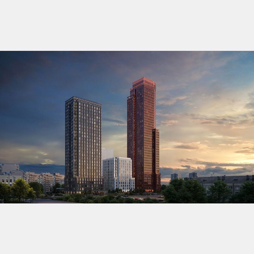 3-к. квартира, 72,4 м², 27/30 эт.