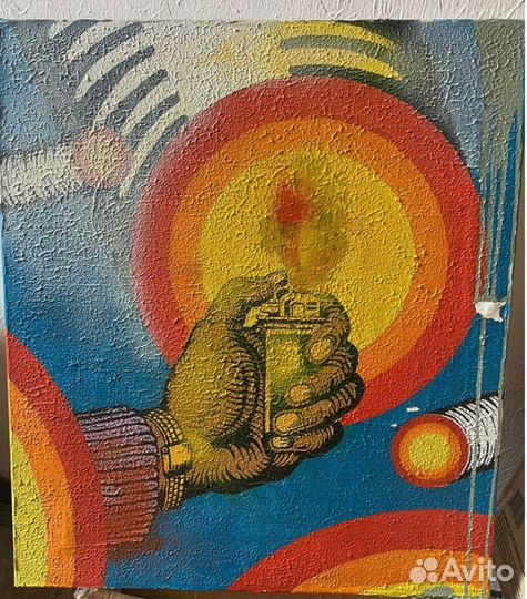 Большая картина в обмен на услугу перевозки