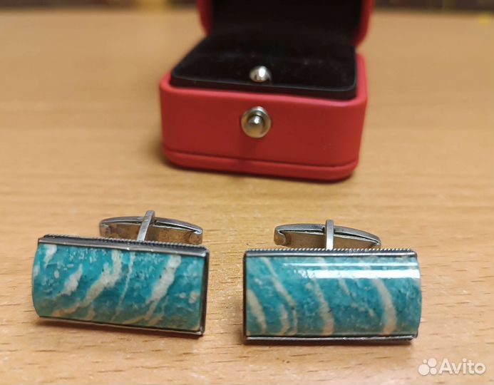 Запонки серебро СССР