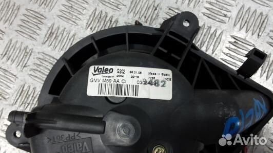 Моторчик печки citroen berlingo 1 (XBE10KK01)