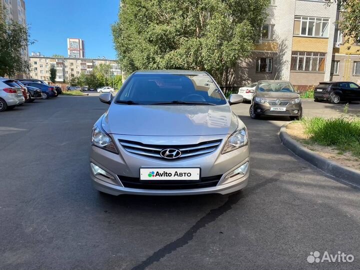 Hyundai Solaris 1.6 МТ, 2015, 105 500 км