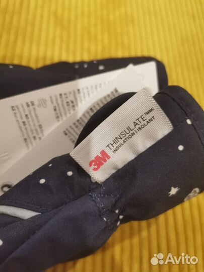 Варежки зимние детские крагги и пинетки