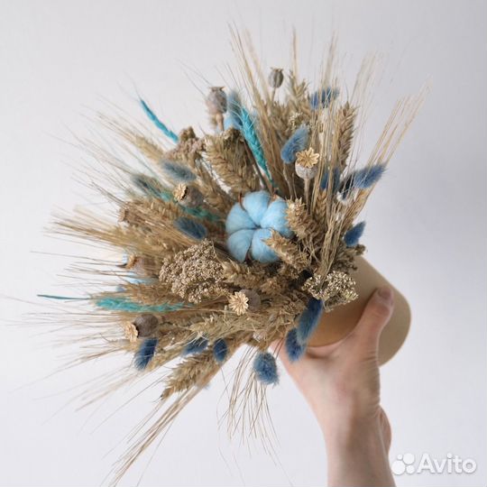 Мастер-класс из сухоцветов