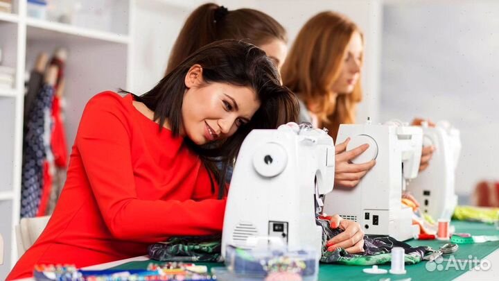 Швея с обучением